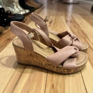 Girls high heel dress sandals SIZE 12